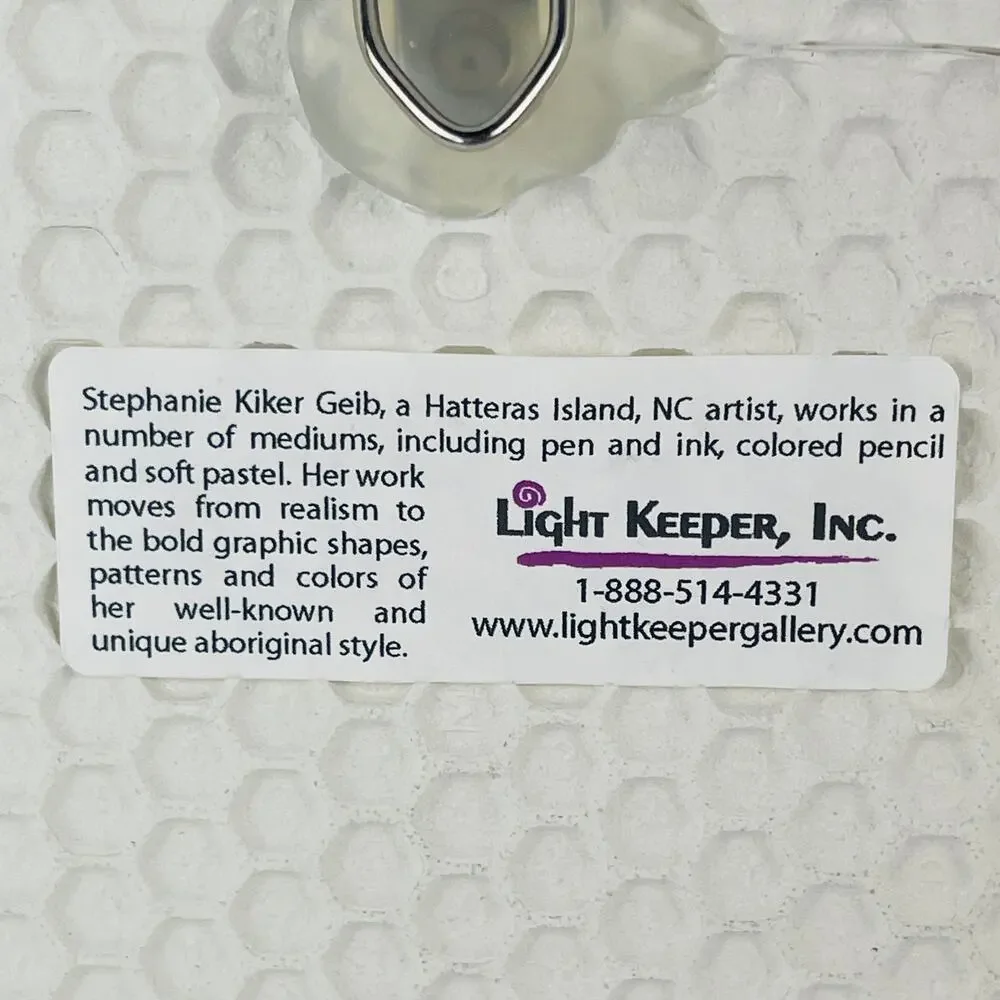 Sport Fish Ceramic Tile Wall Art, Light Keeper Inc. by Stephanie Geib, NC